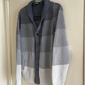 Men’s button up cardigan. Large.